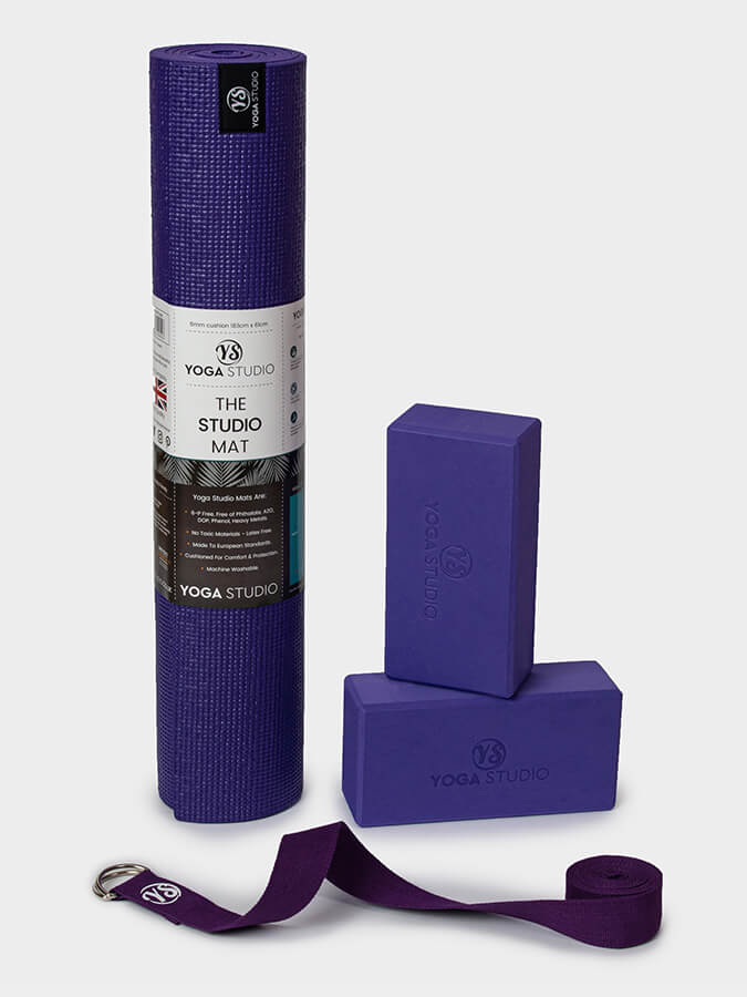 Eco-Friendly Yoga Set for Beginners | Oeko-Tex Certified Starter Kit | Perfect for Home & Studio Yoga Practice