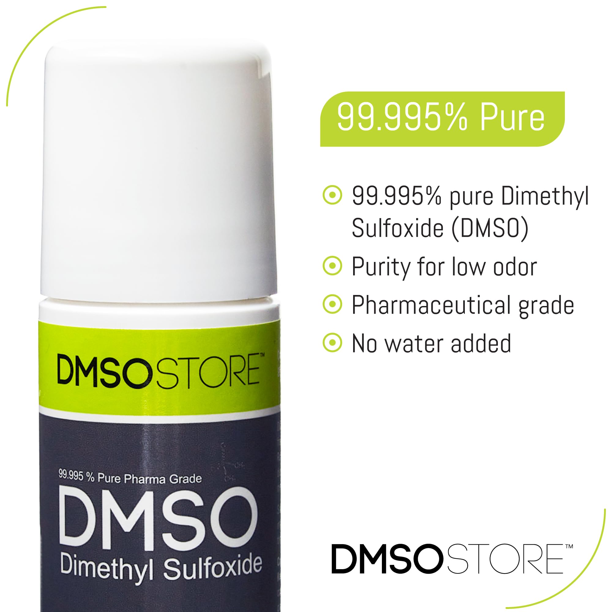 70% Pure 99.995% DMSO Roll On with 30% Organic Aloe Vera - 3 oz (1 Pack) | Fast-Acting Pain Relief for Joints & Muscles | Perfect for Athletes & Arthritis Sufferers