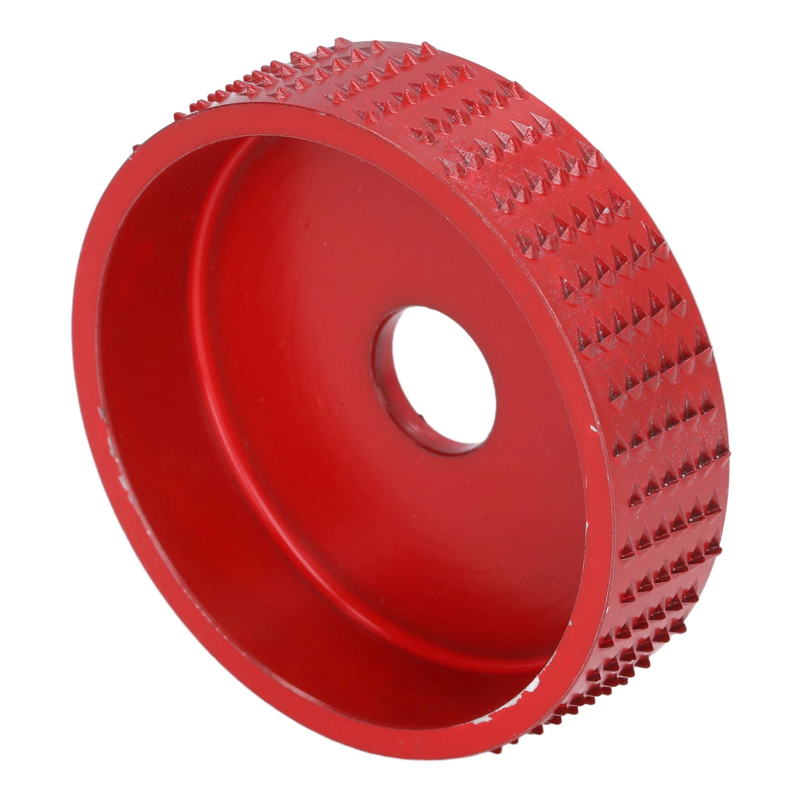 High-Temperature Quenching Tungsten Steel Grinding Wheels - Wear-Resistant Pointed Teeth Shaping Discs for Tea Tray, Woodworking & Metal Polishing (Red) - Perfect for DIY Projects, Crafting & Professional Use