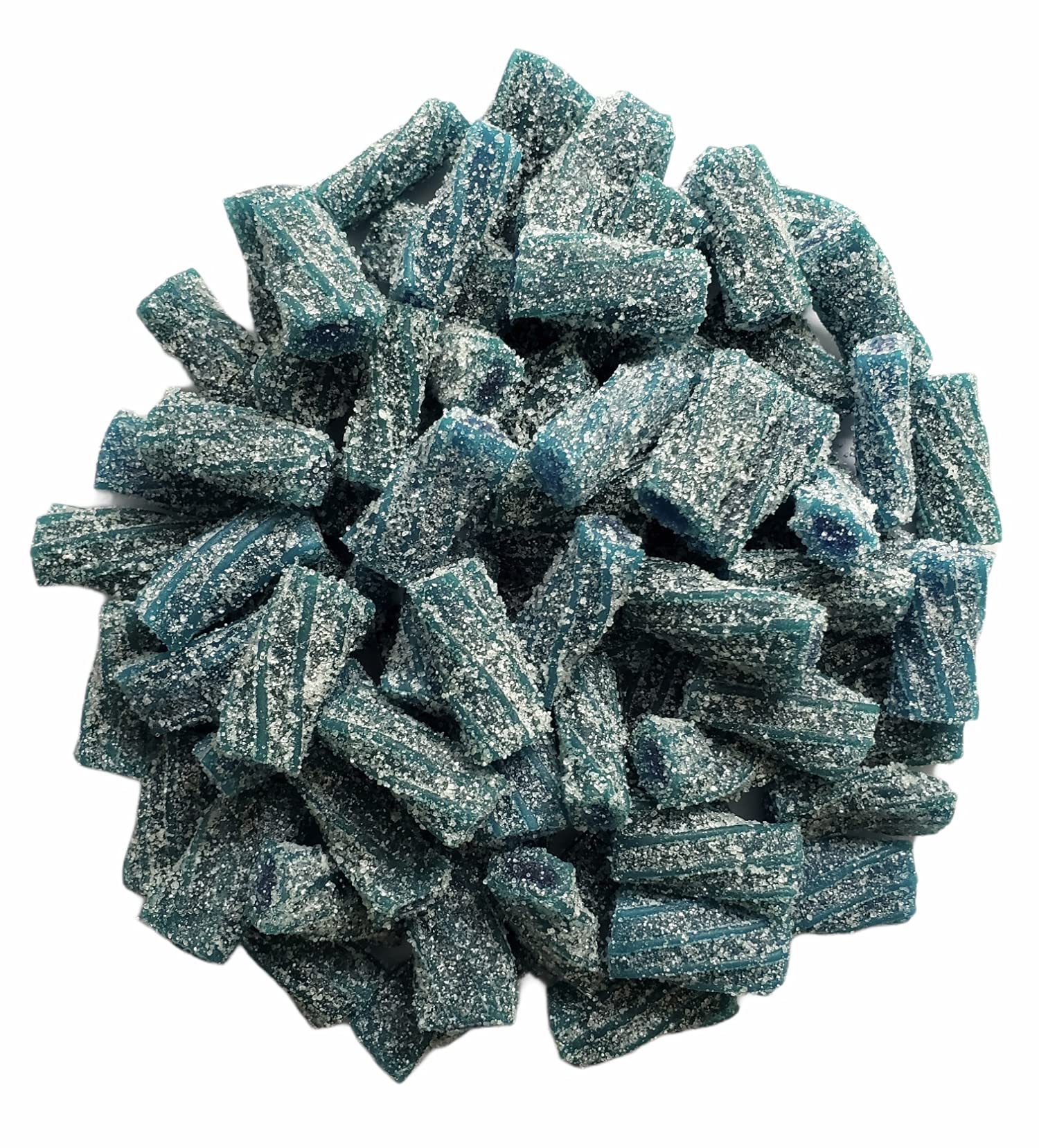 Smarty Stop Sour Licorice Twist Bite Gummy Candy - Blue Raspberry Flavor | 2lb Pack of Pectin-Filled Sour Gummy Twists | Perfect for Parties, Movie Nights & Sweet Cravings