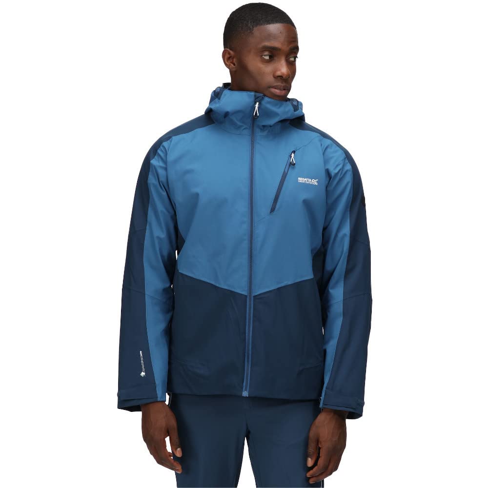 Regatta Highton Str Jacket II for Men - Waterproof Windbreaker Outdoor Jacket - Perfect for Hiking, Camping & Travel
