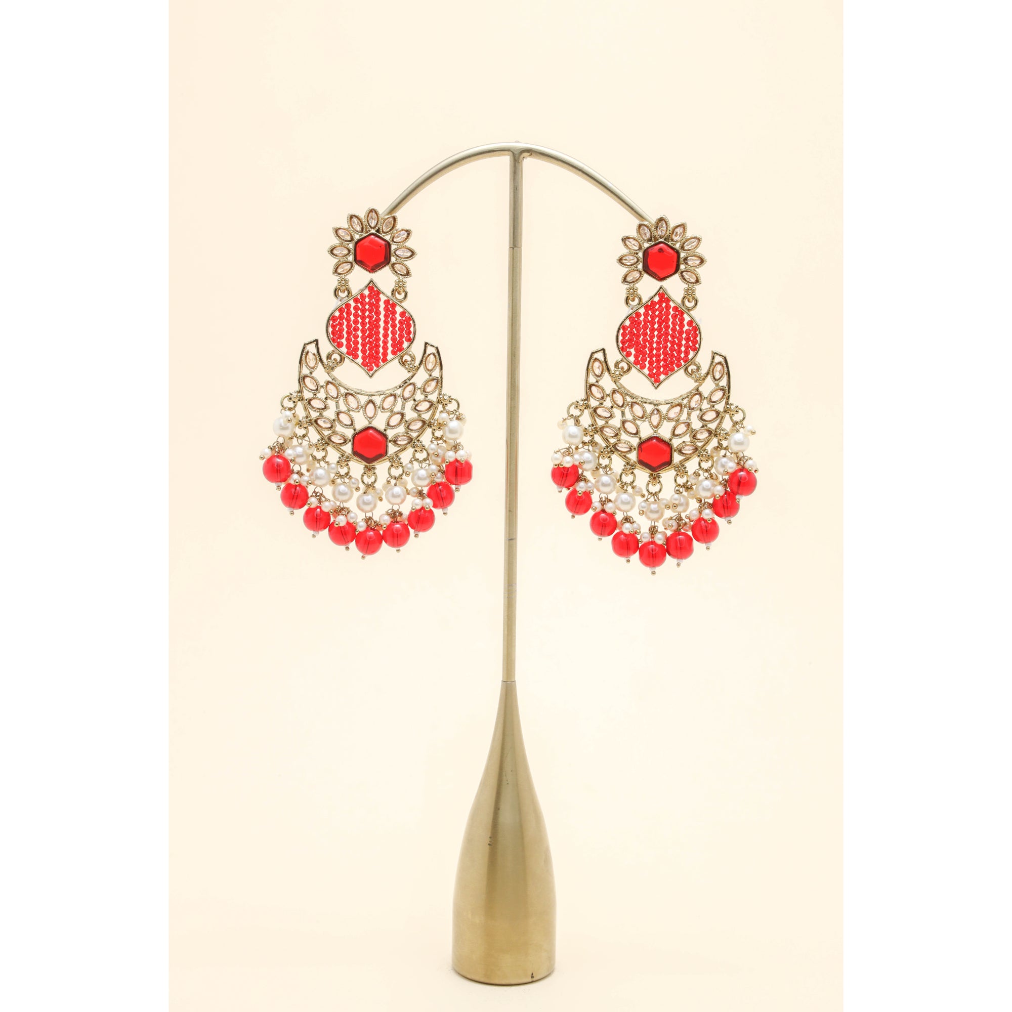 KIASHA STONE EARRINGS for Women - Handmade Boho Chic Dangle Jewelry - Perfect for Parties, Weddings & Everyday Wear