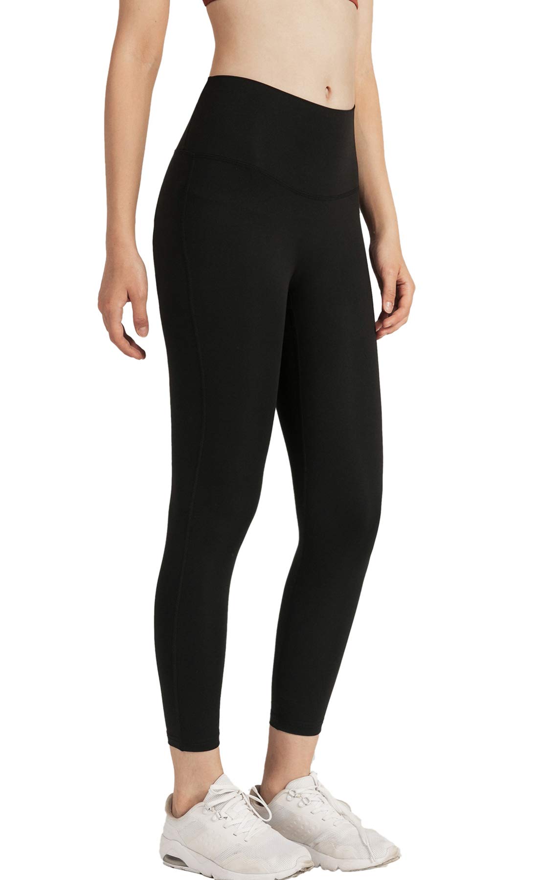 Zerlar Women's High Waist Yoga Pants with Tummy Control - Workout Running Leggings for Gym, Fitness & Everyday Wear