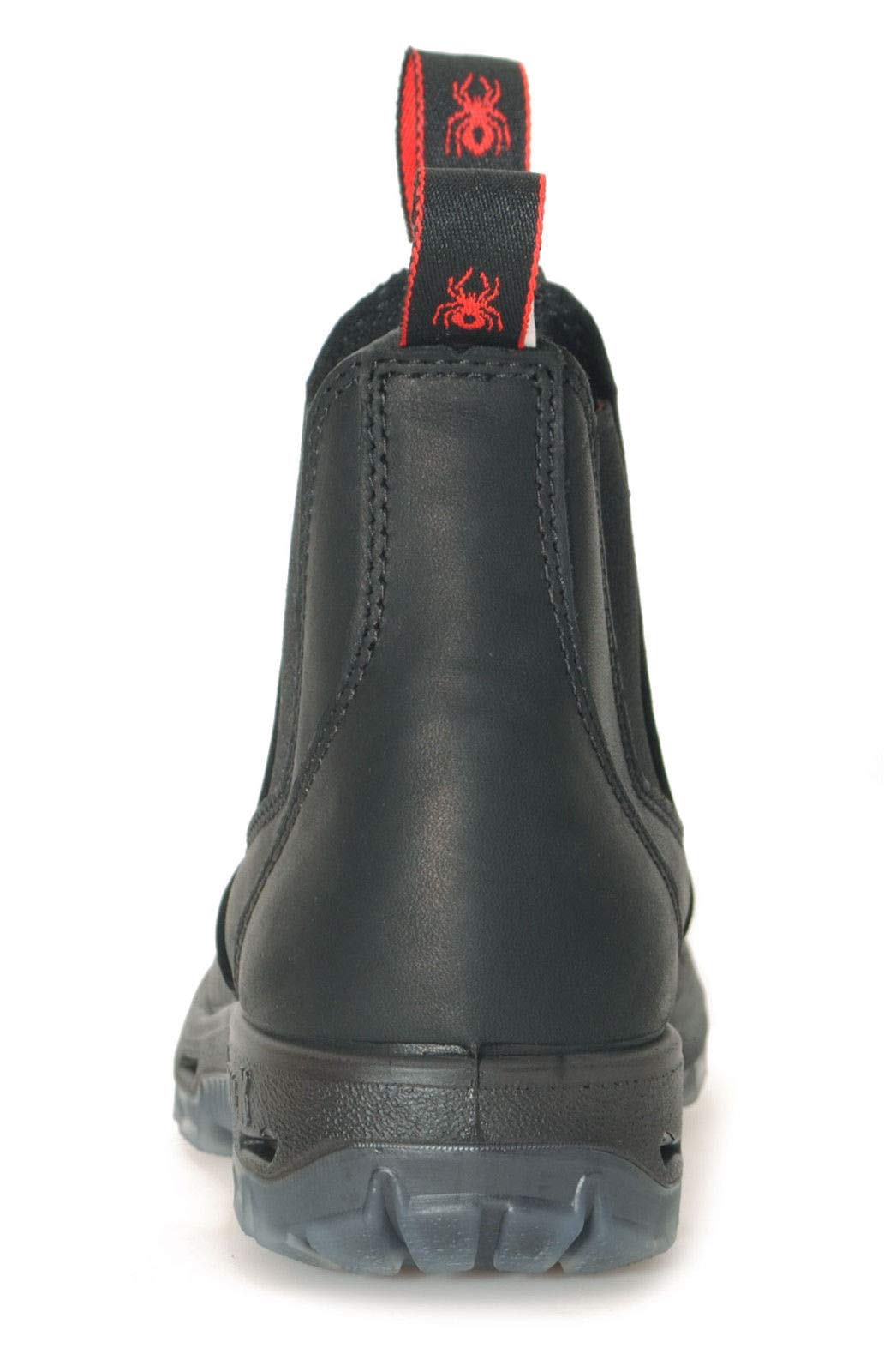 RedBack Men's Slip On Chelsea Boots - Comfortable Leather Work Boots for Men - Perfect for Construction, Gardening & Outdoor Activities