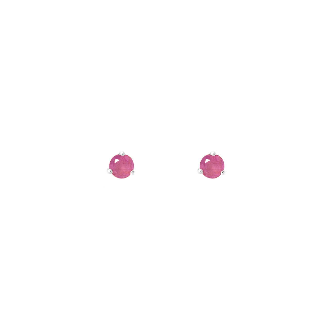 14K Gold Ruby Birthstone Stud Earrings for Women - Perfect Gift for Birthday, Anniversary & Mother’s Day | Elegant Everyday Jewelry