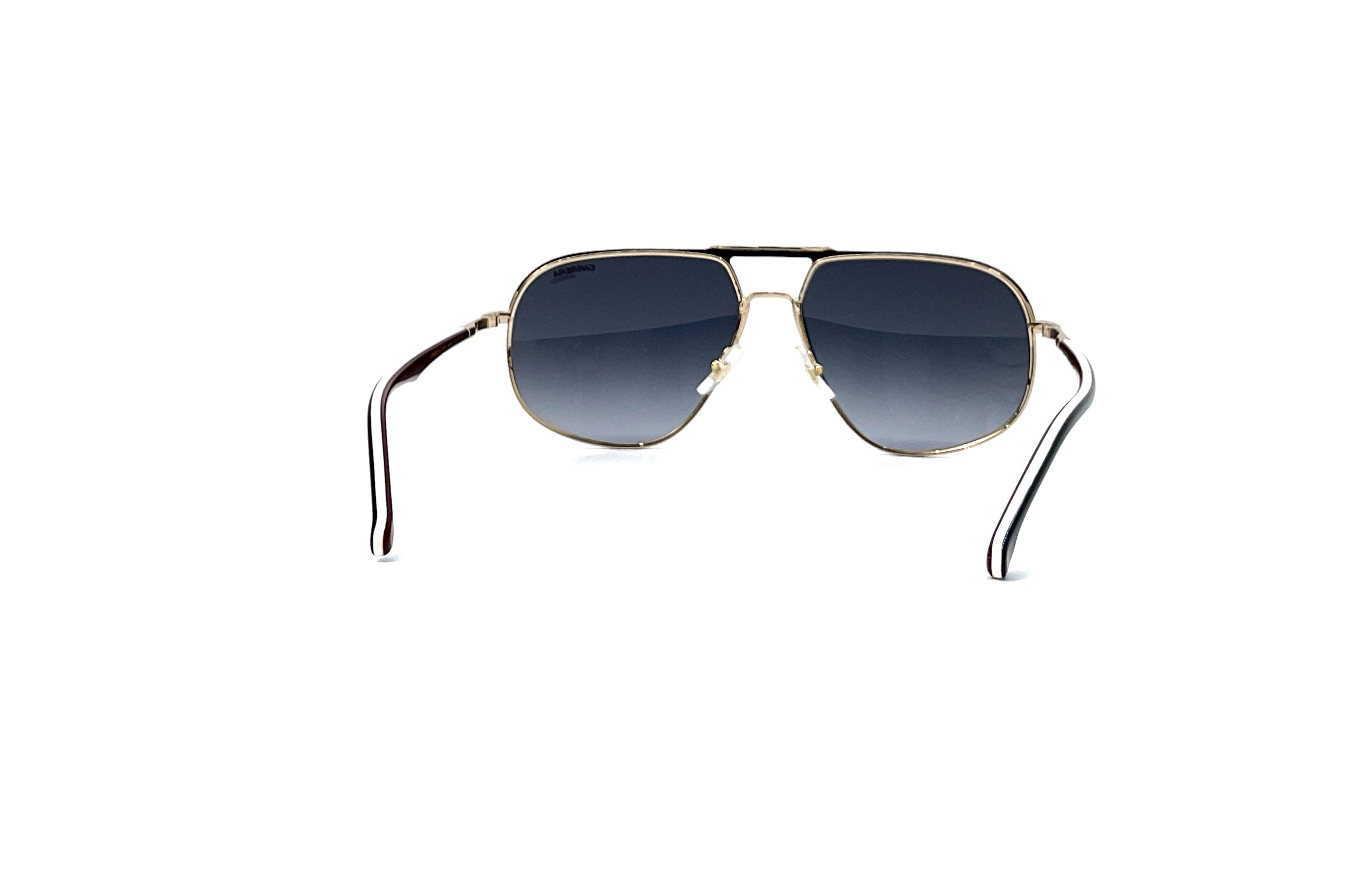 Carrera 318/S Matte Black Gold Sunglasses - Polarized UV Protection for Men & Women - Perfect for Driving, Running, and Outdoor Activities