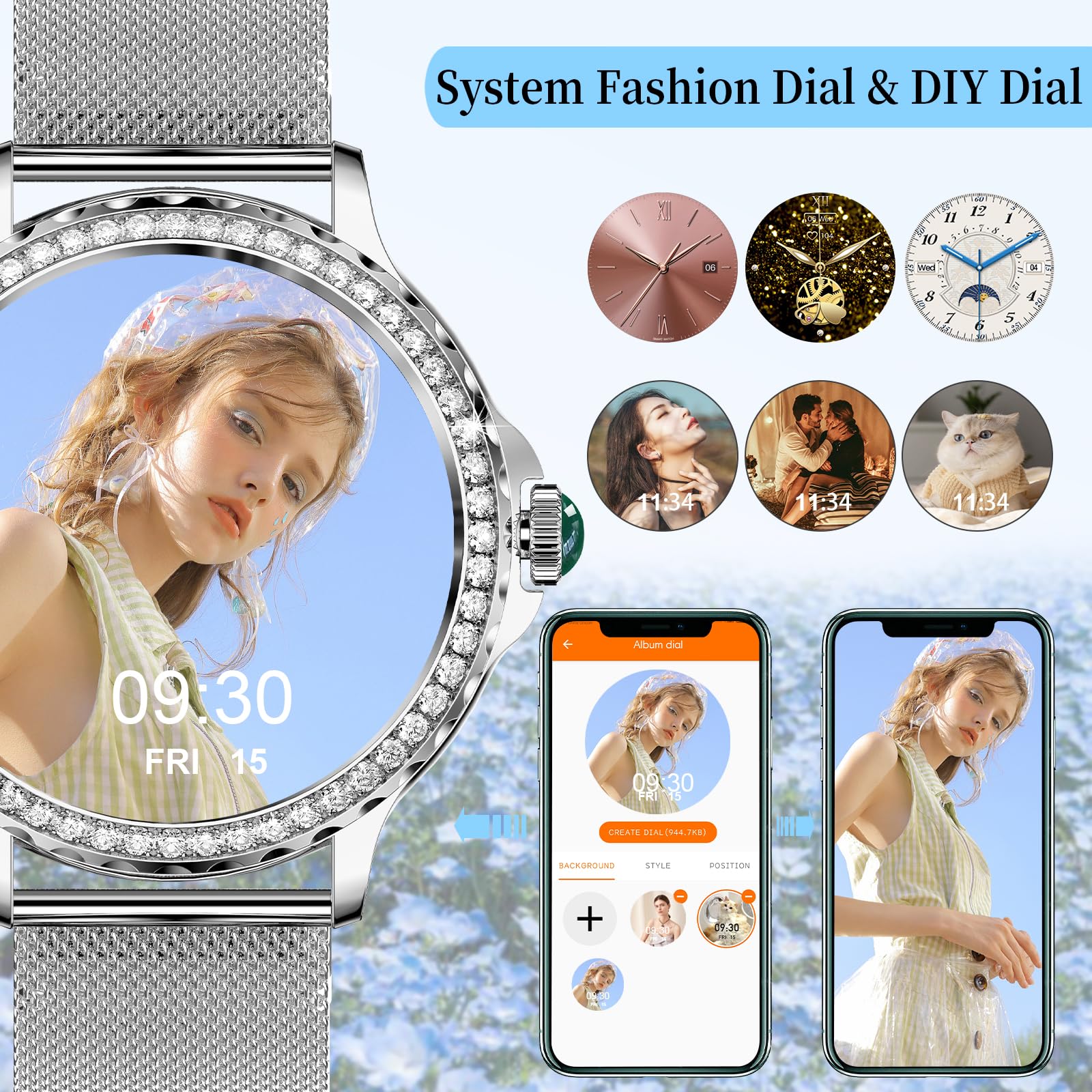 Smart Watch for Women - 1.3