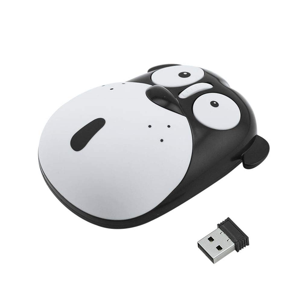 Cute Dog Wireless Mouse 2.4GHz Rechargeable for Laptop & PC - Home Office Use