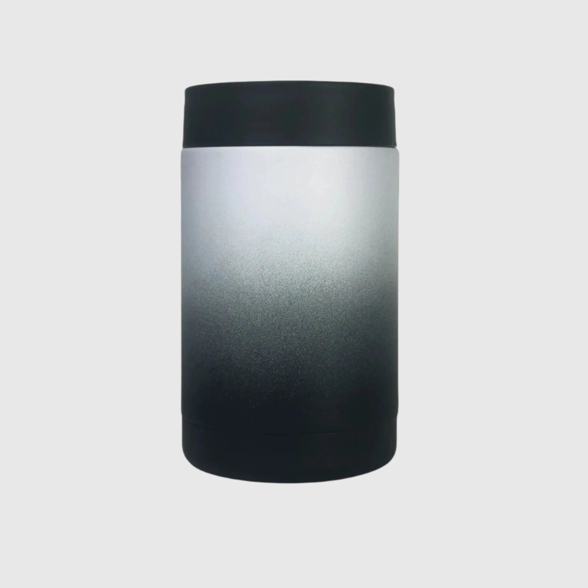 Midnight Black Stubby Cooler - Ombre Style Insulated Stainless Steel Beer Can Cooler | Keep Drinks Cold for Hours | Perfect for Camping, BBQs & Outdoor Parties
