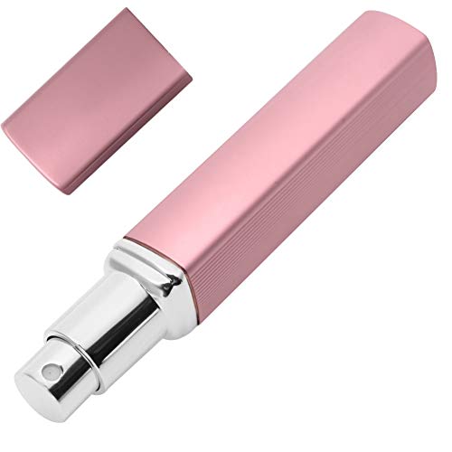 12ml Empty Perfume Atomizer Bottle - Travel Size Refillable Spray Bottle for Fragrance & Lotion (Pink) | Portable Perfume Dispenser for Purse, Gym Bag & Travel Essentials
