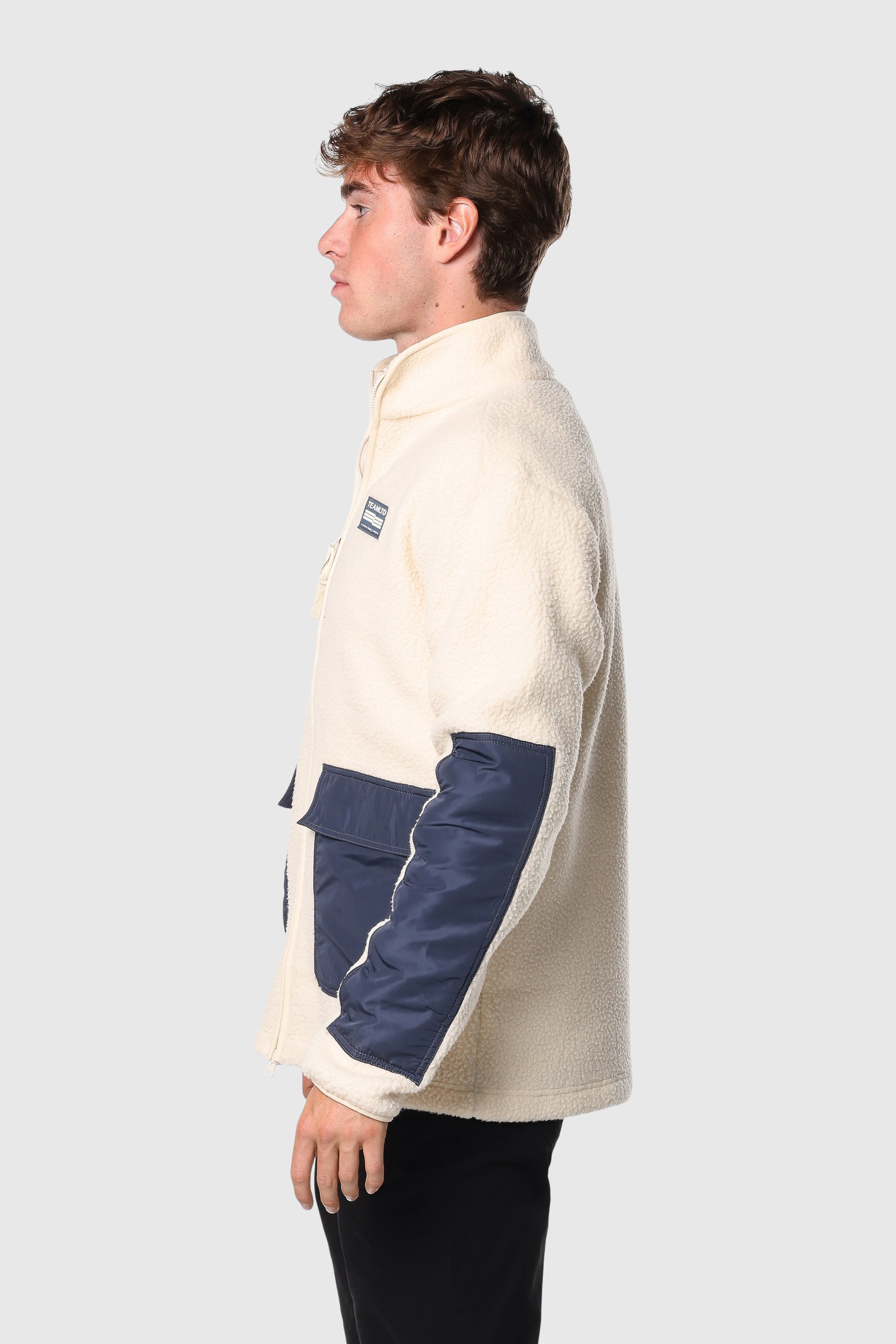 Men's Sherpa Lined Full Zip Fleece Jacket - Soft & Warm Winter Coat for Outdoor Activities, Hiking & Casual Wear
