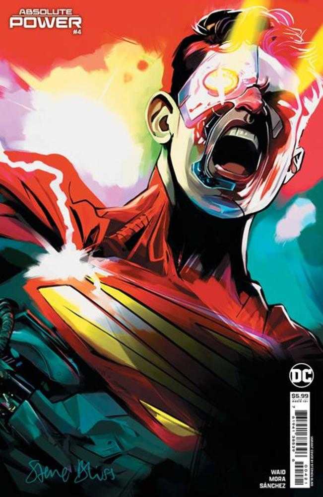 Absolute Power #4 (Of 4) Cover F Stephen Bliss Card Stock Variant - Comic Book Collectors Edition | Perfect for Display, Gifts & Comic Conventions