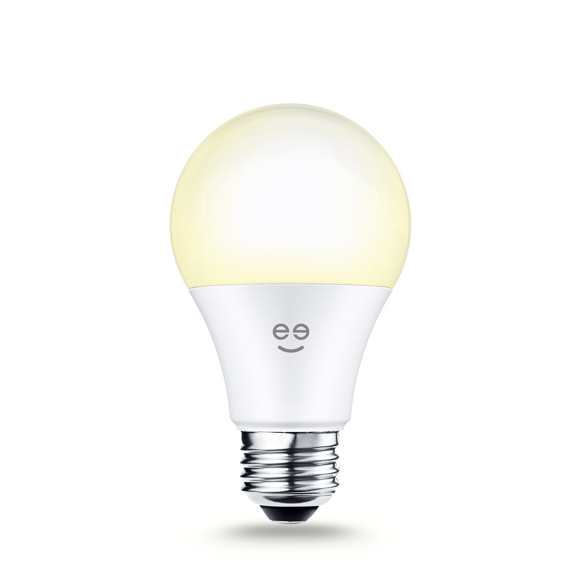 Geeni Lux A19 Smart Bulb - WiFi Enabled, Dimmable LED Light Bulb, Warm White (2700K), Works with Alexa & Google Home - Perfect for Bedroom, Living Room, and Home Automation