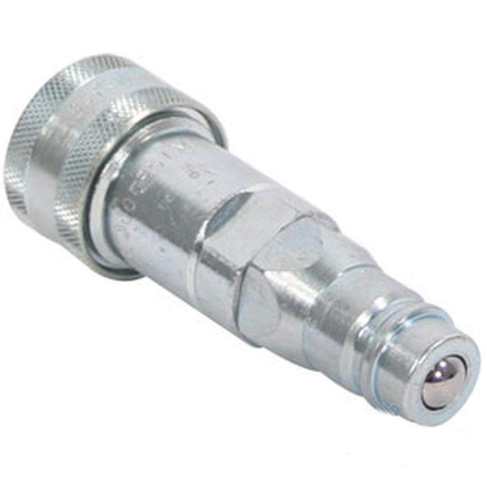 RAParts 4065-4L Hydraulic Adapter Fits John Deere Tractor - Female to Male Pioneer Coupling for Hydraulic Systems | Compatible with Farm Equipment, Construction Machinery & Agricultural Implements