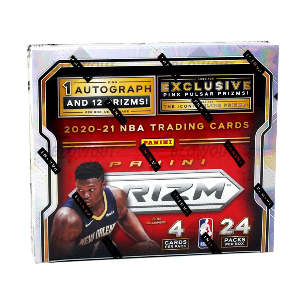 2020-21 Panini Prizm Basketball Retail Box - 24 Packs of NBA Trading Cards - Perfect for Collectors & Fantasy Sports Fans - Great Gift for Basketball Enthusiasts