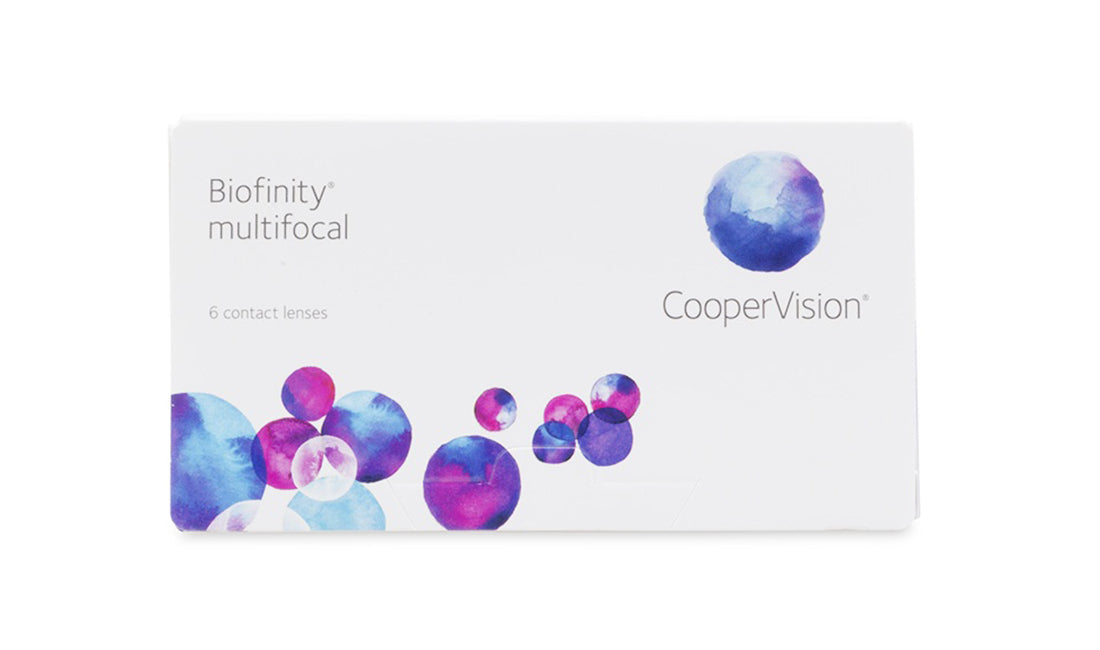 Biofinity Multifocal Contact Lenses (6 Pack) - Monthly Disposable for Presbyopia - Comfortable & Breathable for All-Day Wear - Perfect for Work, Reading & Digital Screen Use