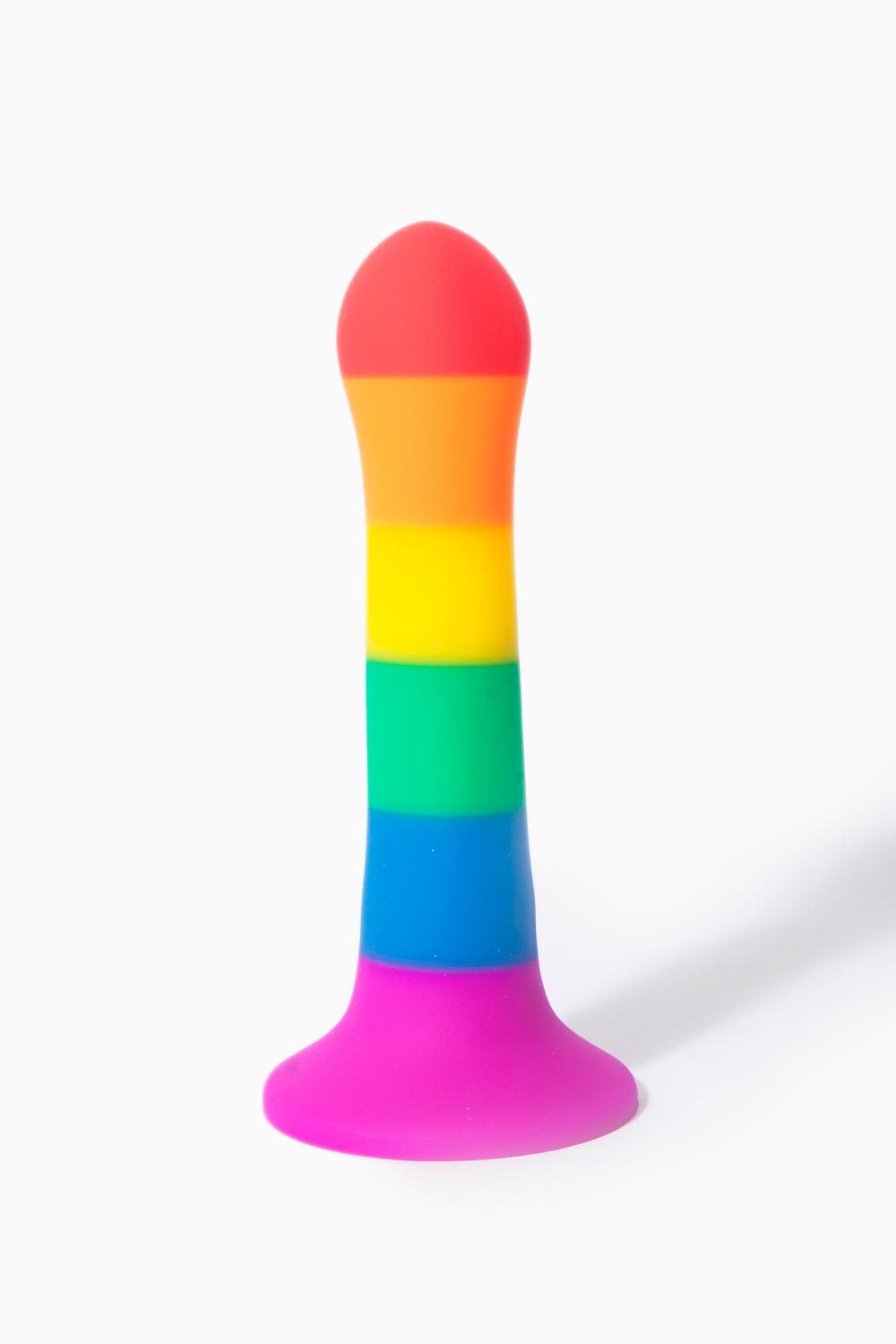 COLOURS WAVE PRIDE Silicone Dildo 6 Inch (15.24 cm) - Realistic Adult Toy for Couples & Solo Play, LGBTQ+ Friendly, Waterproof & Body-Safe