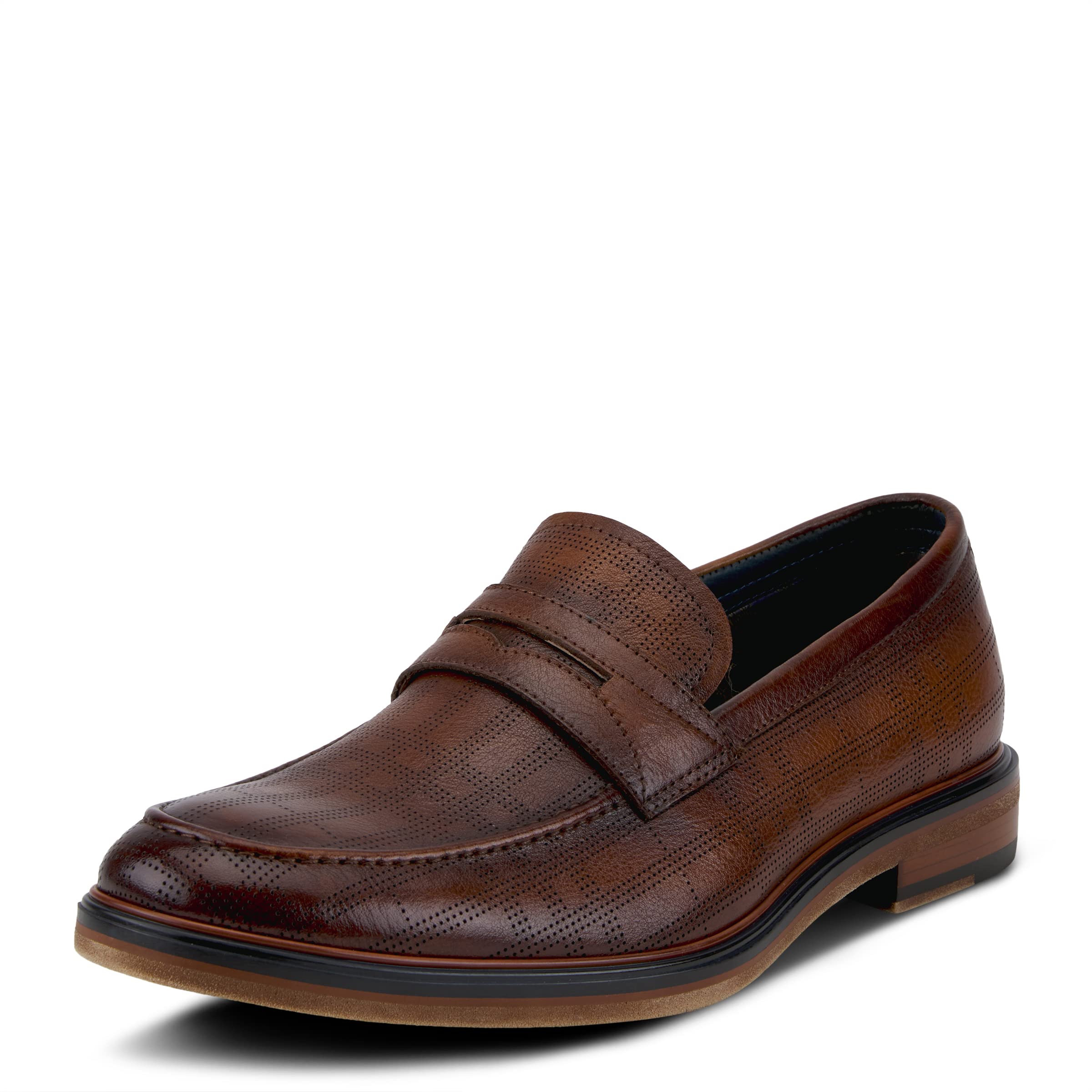 Spring Step Men's Brando Slip-On Comfort Shoes - Casual Loafers for Walking, Work & Travel - Lightweight & Breathable Slip-On Sneakers for Men