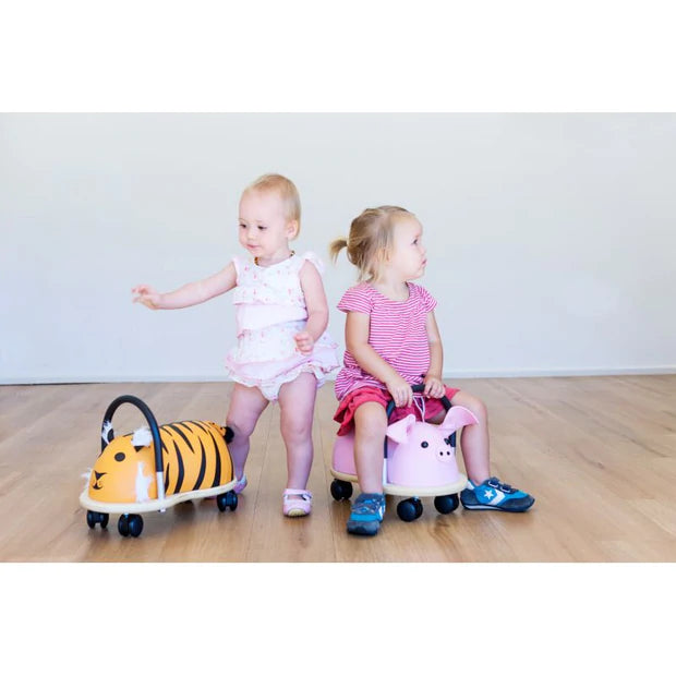 Wheelybug Small Tiger Ride-On Toy for Kids – Fun Indoor & Outdoor Play for Toddlers