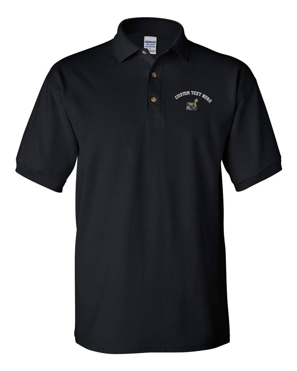Custom Embroidered Ham Radio Polo Shirt - 100% Cotton Breathable Golf Shirt for Men & Women - Perfect for Amateur Radio Operators, Golfers & Outdoor Enthusiasts