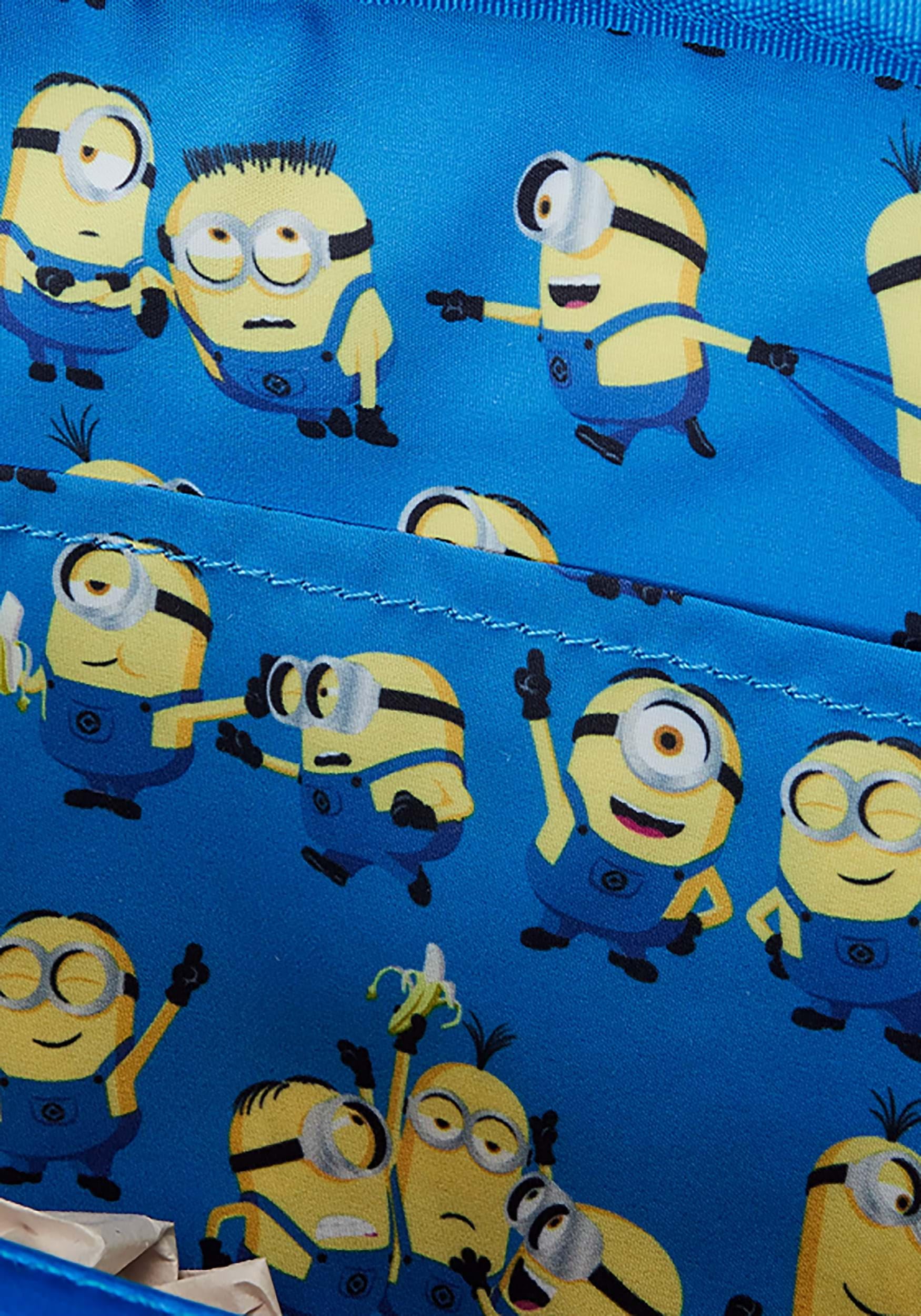 Loungefly Despicable Me Minions Crossbody Bag - Official Minions Cosplay Accessory for Fans | Perfect for Comic Con, Halloween Costumes & Movie-Themed Outfits