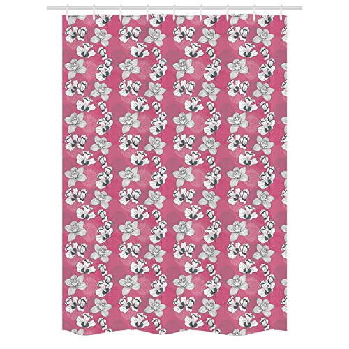 Pink Grey and White