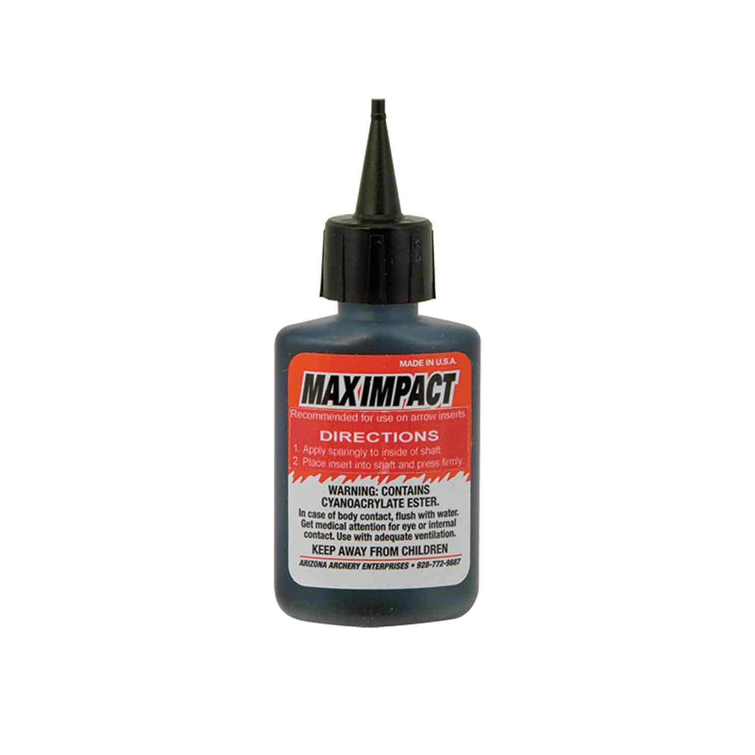 AAE Max Impact Adhesive .7 fl oz (20g) - Strong Bonding Glue for Crafts, Wood, Metal & DIY Projects - Perfect for Home Repairs and Hobby Use