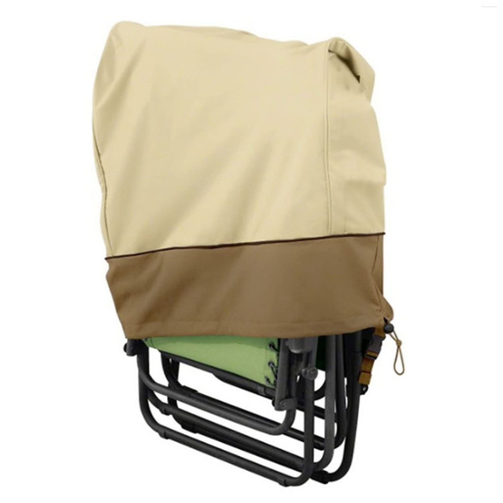**ASkinds 2-Pack Waterproof Outdoor Stackable Chair Covers - Dustproof Patio Furniture Protector for Zero Gravity, Folding, and Deck Chairs - Ideal for Garden, Sunbathing, and Backyard Use**