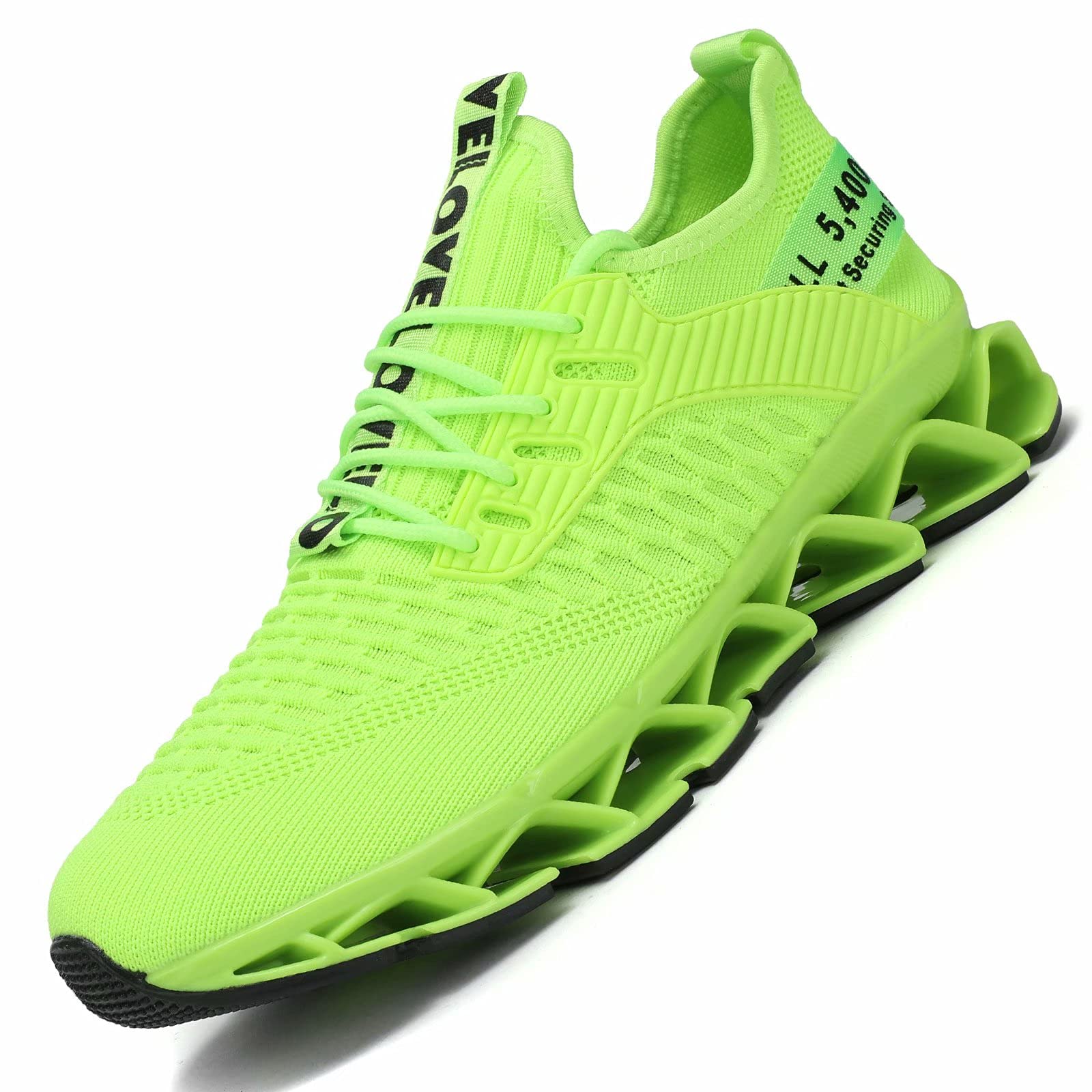 **Chopben Men's Running Shoes - Non-Slip Blade Design, Breathable Mesh & Soft Sole for Athletic Walking & Casual Wear | Perfect for Jogging, Gym Workouts & Daily Comfort**