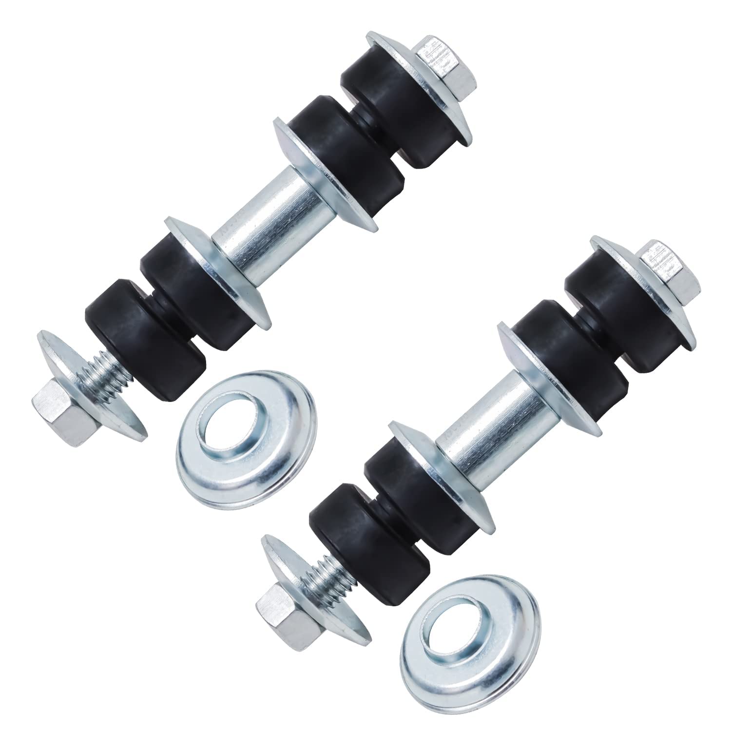 Detroit Axle 10-Piece Front Suspension Kit for 2000-2005 Toyota Echo - Includes 2 Ready Struts with Coil Springs, 4 Inner/Outer Tie Rod Ends, 2 Sway Bar Links & 2 Boots - Perfect for Smooth Ride & Precise Handling Replacement
