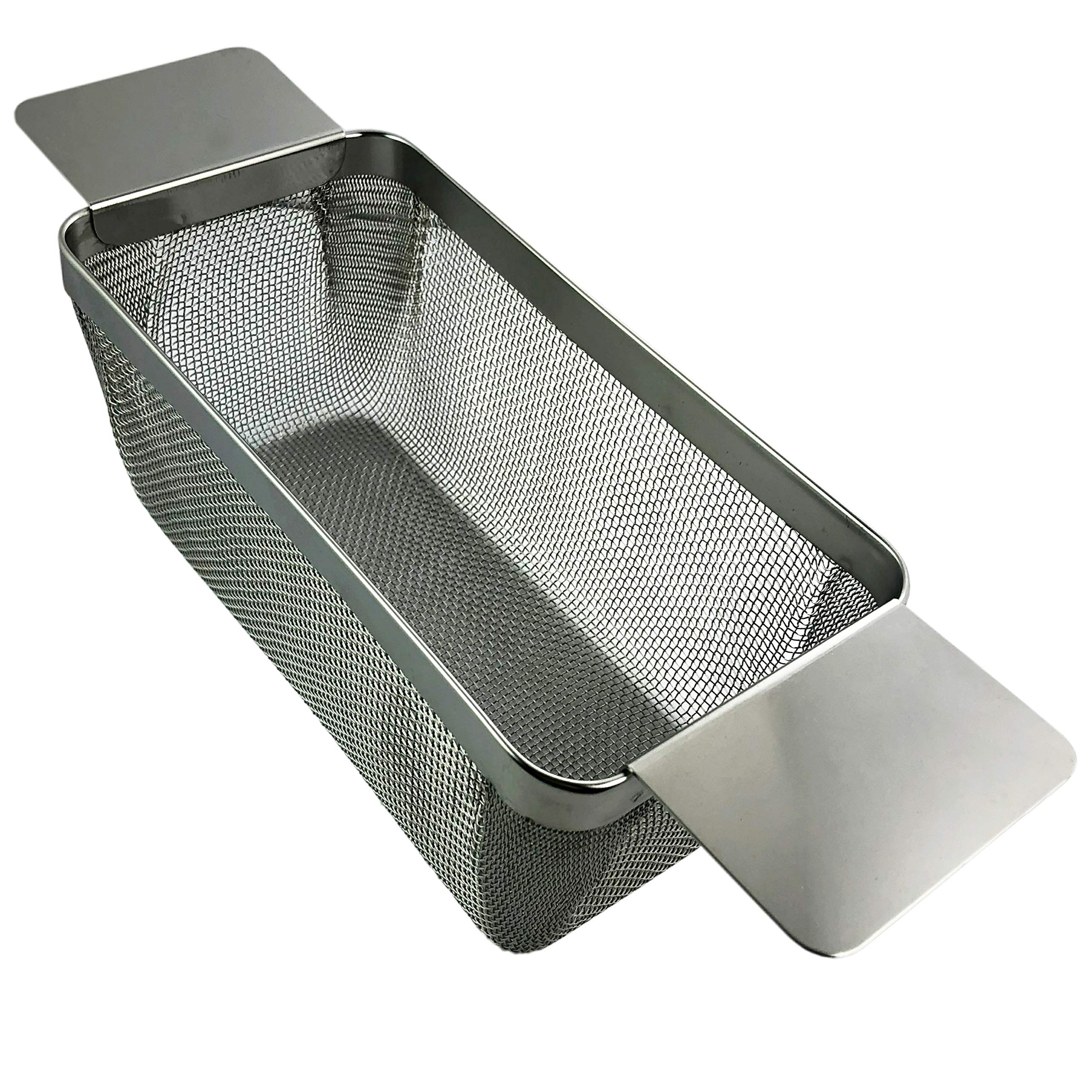 Stainless Steel Ultrasonic Jewelry Cleaning Basket (12x4) - Durable Mesh for Jewelry Repair & Cleaning, Ideal for Watches, Rings, and Small Accessories