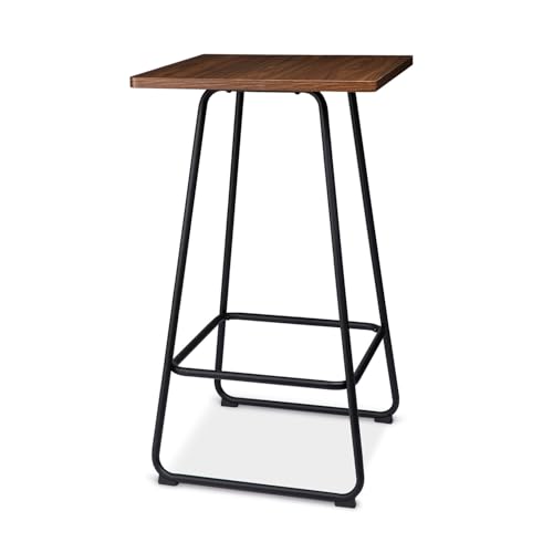 Walnut Veneer Top/Square