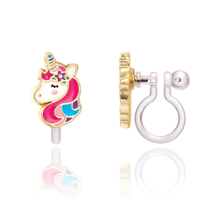 Girl Nation Clip On Earrings for Women - Non-Pierced Fashion Jewelry - Trendy & Comfortable Ear Cuffs for Parties, Weddings & Everyday Wear