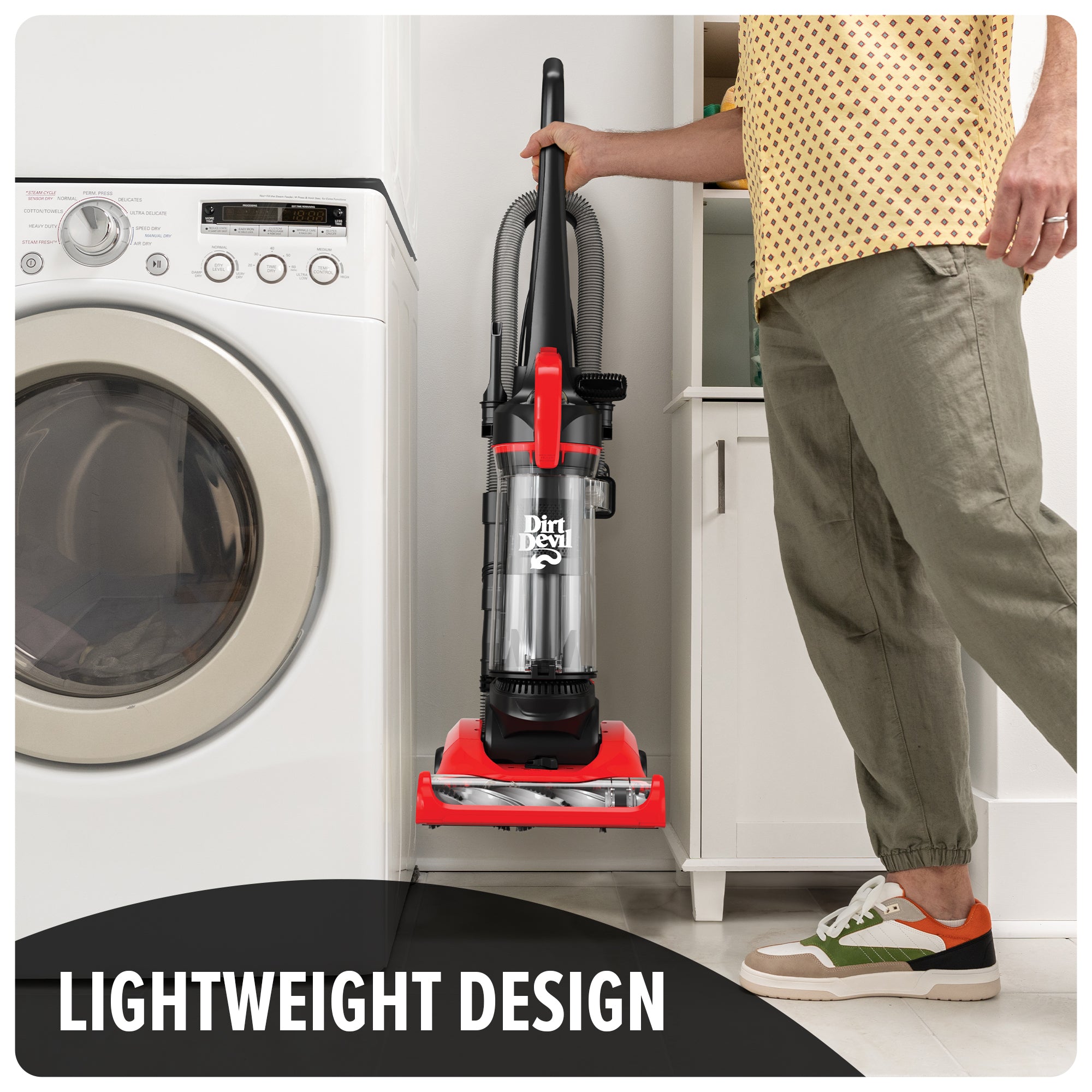 Multi-Surface Upright Vacuum Cleaner for Hardwood Floors, Carpets & Pet Hair - Powerful Home Cleaning for Living Room, Bedroom & Stairs