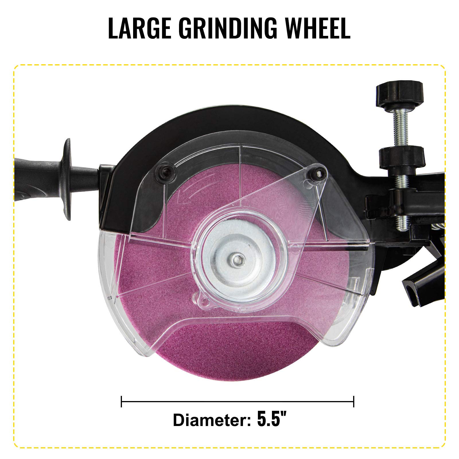 VEVOR 230W Electric Chainsaw Sharpener - 3000RPM Chain Grinder with 1/8