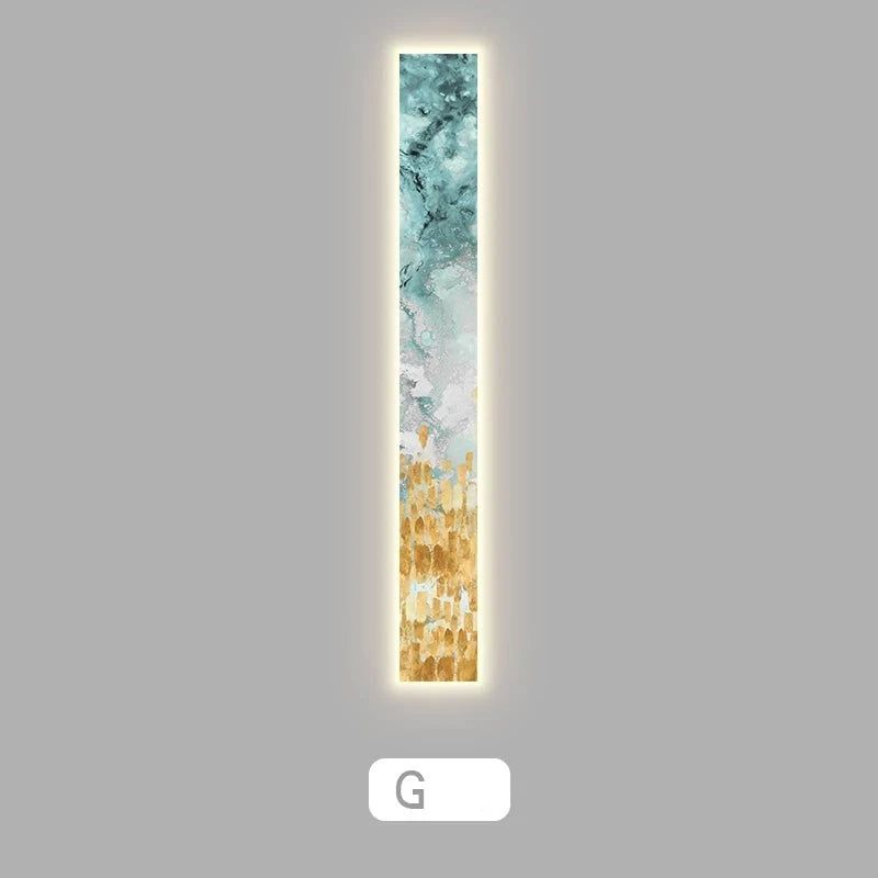 Abstract LED Panel Wall Lamp - Modern Indoor Lighting Fixture for Living Room, Bedroom & Office Decor