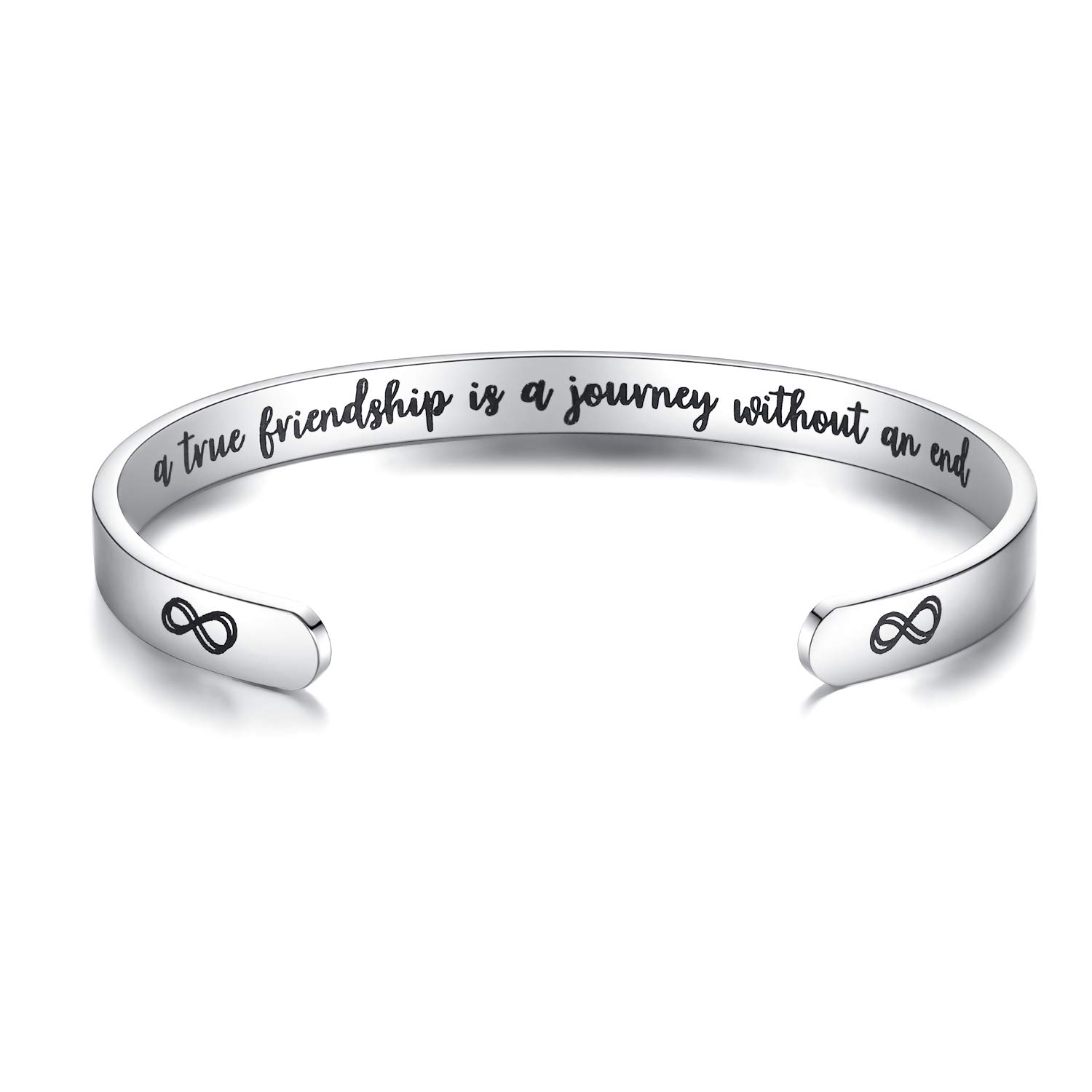 Hidden Message Bracelet for Women - Inspirational Cuff Bangle Gift for Mom, Sister, Daughter - Perfect for Birthdays & Special Occasions