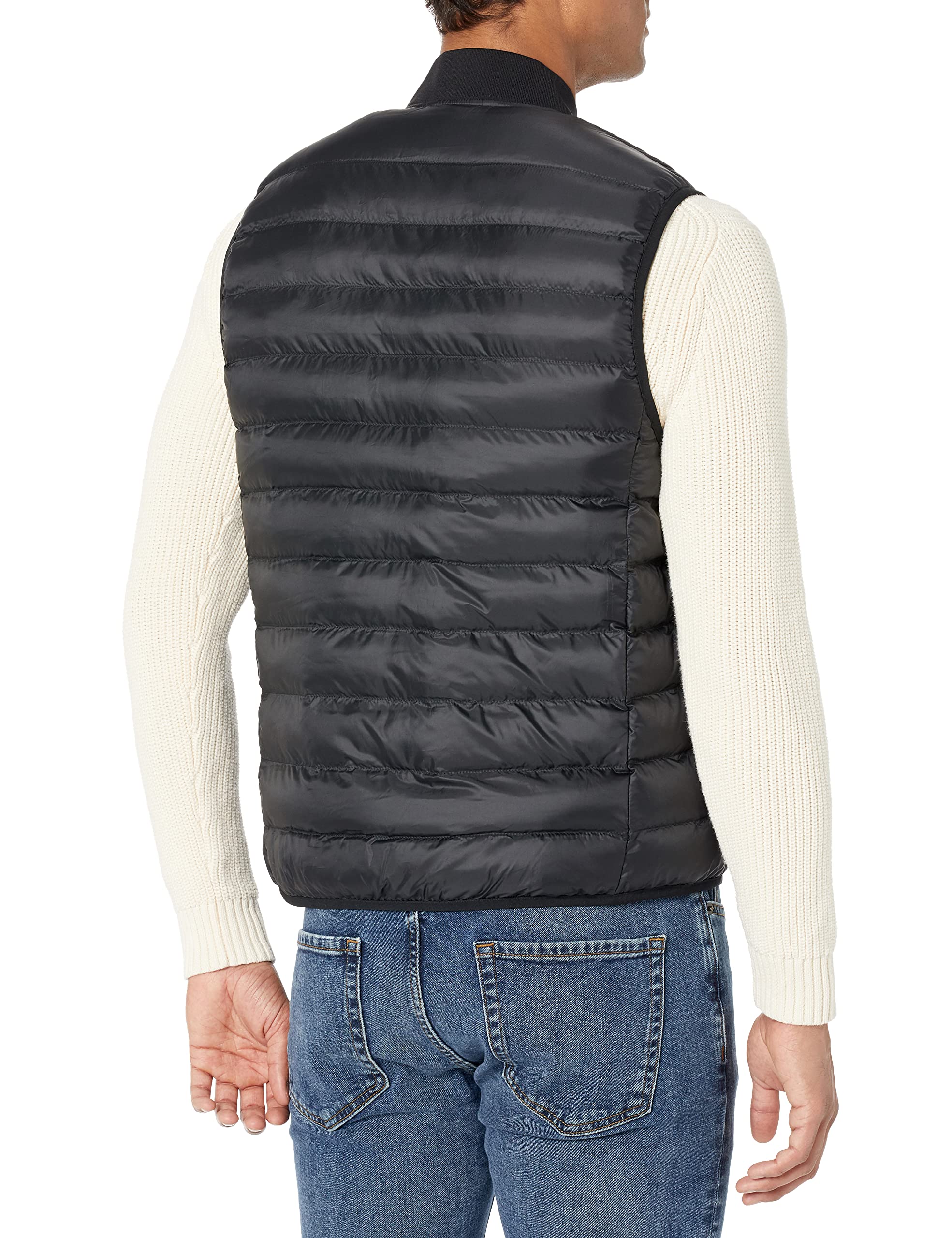 Lacoste Men's Water Repellent Puffer Vest - Lightweight Winter Jacket for Outdoor Activities & Casual Wear