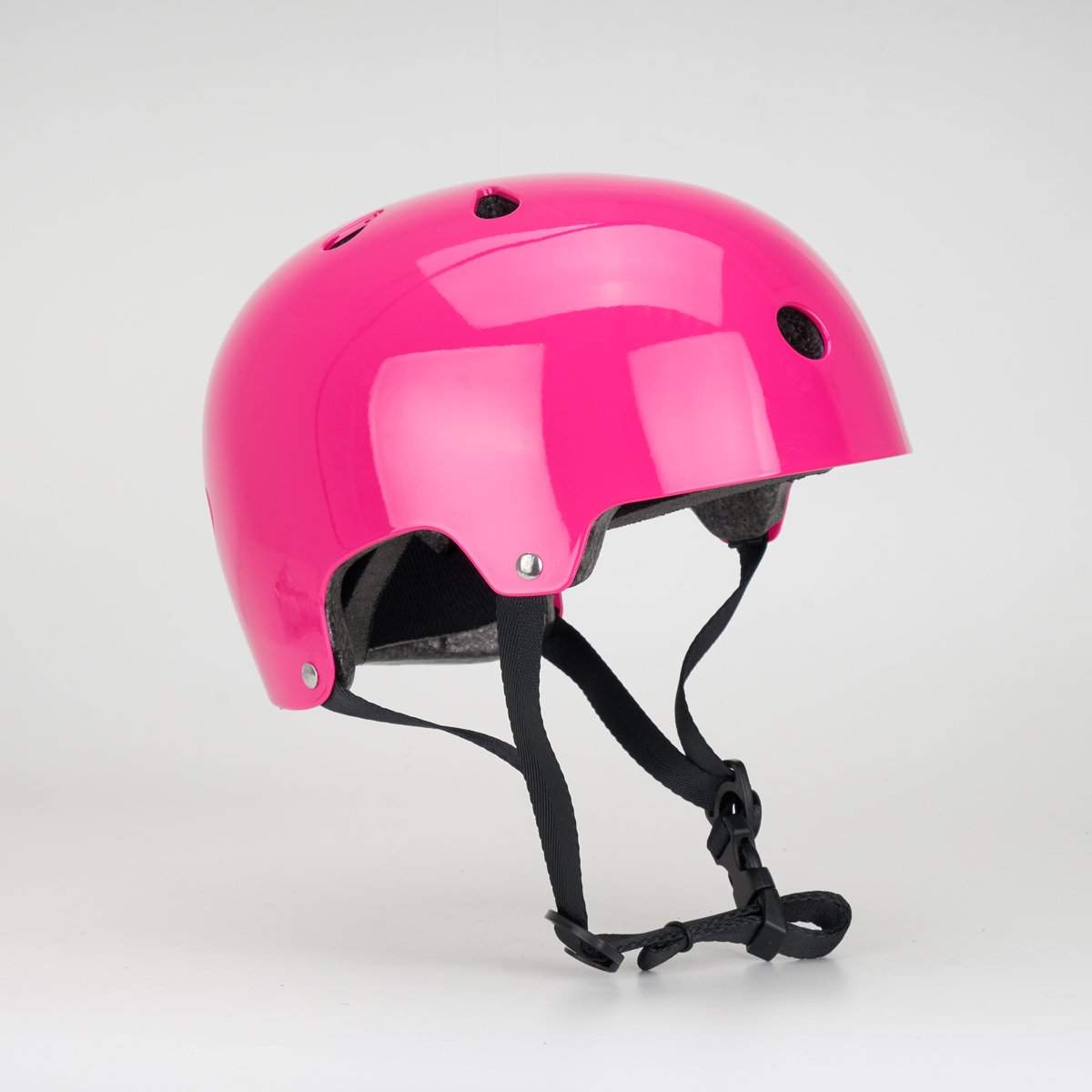 SFR Essentials Gloss Pink Fluorescent Safety Helmet - High Visibility Construction Hard Hat for Women & Men - Perfect for Construction Sites, Road Work, and Outdoor Safety Gear