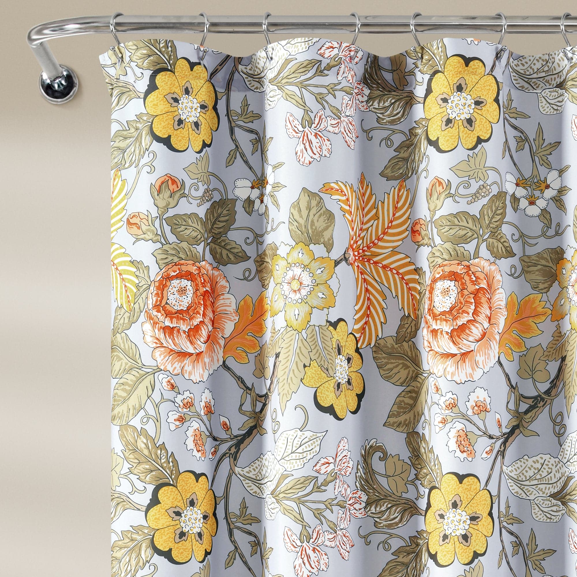 Stylish Sydney Shower Curtain - Waterproof Bathroom Decor with Hooks - Perfect for Modern Homes & Apartments