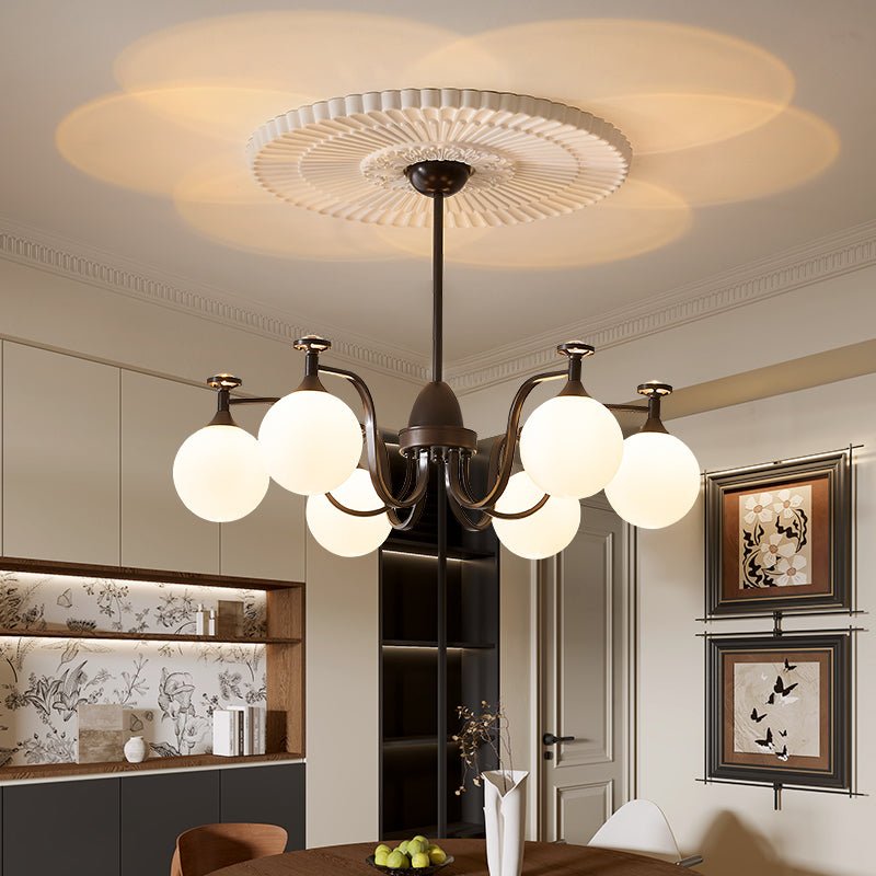 Isolde Crystal Chandelier - Elegant Modern Ceiling Light Fixture for Dining Room, Living Room & Bedroom | Dimmable LED Lighting for Home Decor