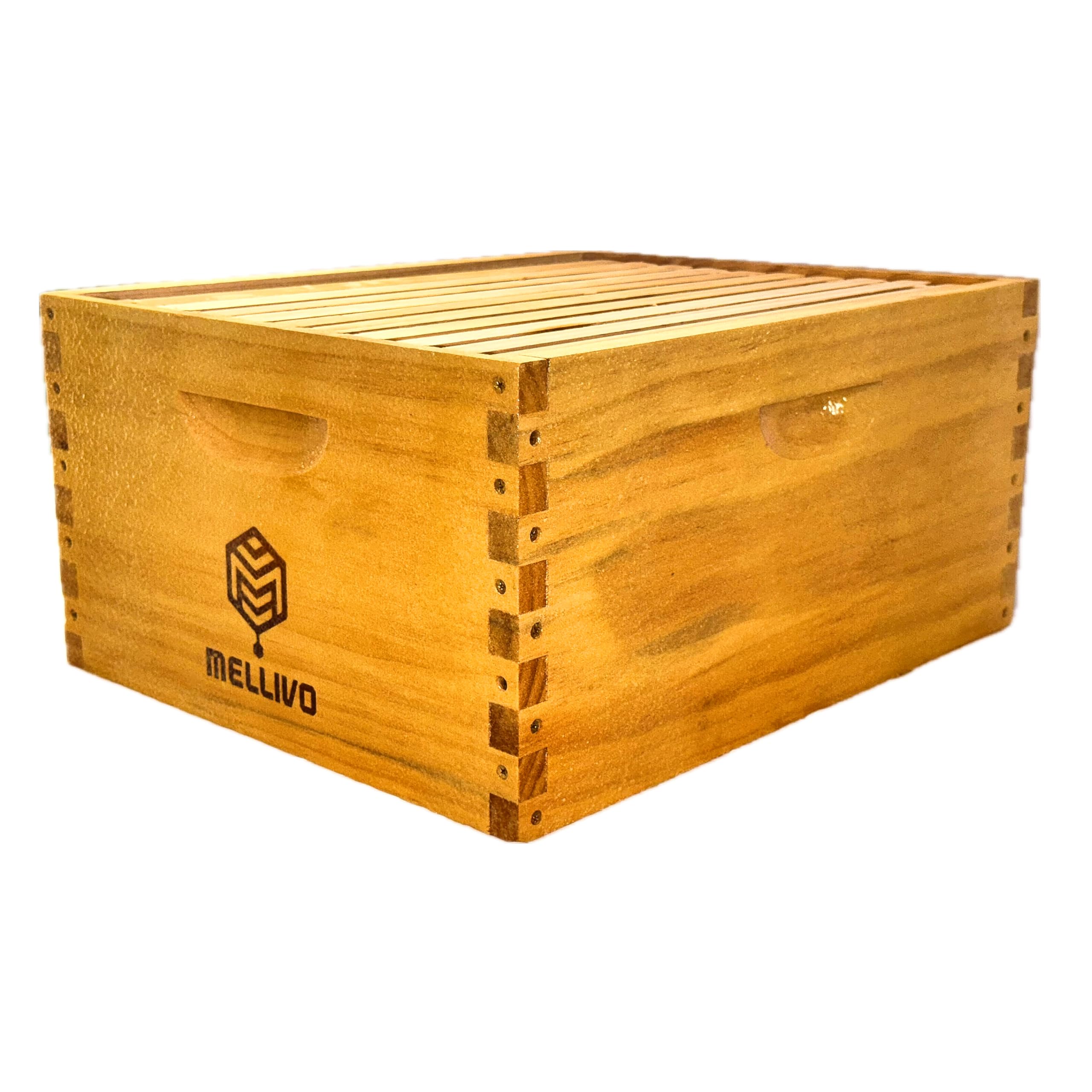 Premium Deep Brood Beehive Box with Frames - 16.25