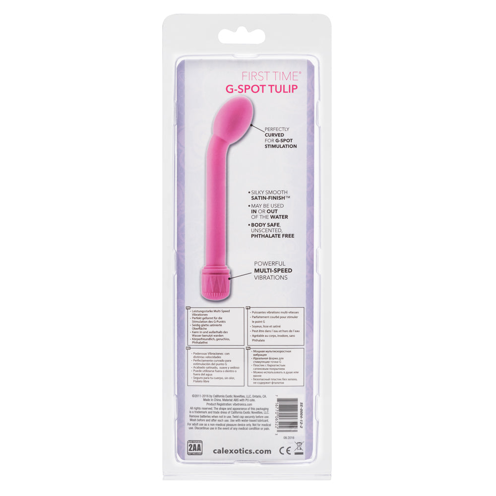 G Spot Vibrator for Women - First Time G Spot Stimulation with Tulip Design - Perfect for Solo Play & Couples Intimacy