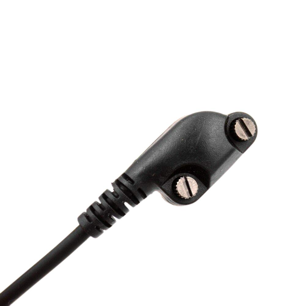 Pmandgk Shoulder Speaker Microphone Handheld Mic with PTT Button for Standard Portable Two-Way Radios - Compatible with VX-231, EVX-531, VX-160, VX-168, VX-180 - Ideal for Construction, Security, and Outdoor Communication