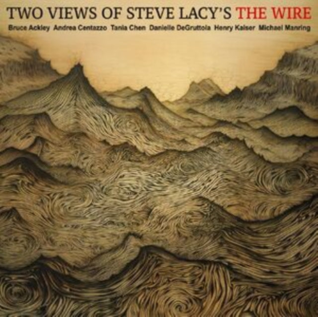 Ackley Chen Centazzo Degruttola Kaiser Manring CD - Two Views of Steve Lacy's The Wire | Jazz Fusion Album | Perfect for Music Collectors & Jazz Enthusiasts