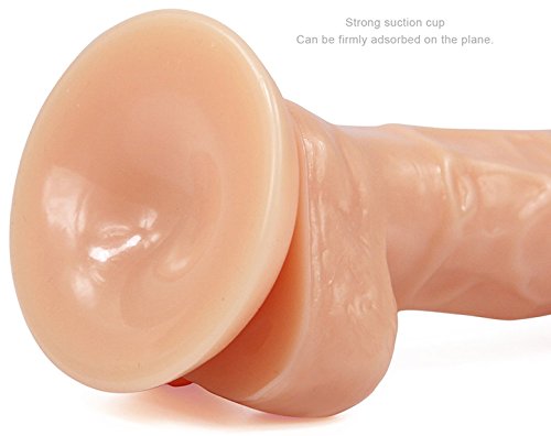 7 Inch Realistic Anal Dildo with Strong Suction Cup - Lifelike Flesh Texture Adult Sex Toy for Women & Couples - Perfect for Solo Play, Couples Fun & BDSM Exploration