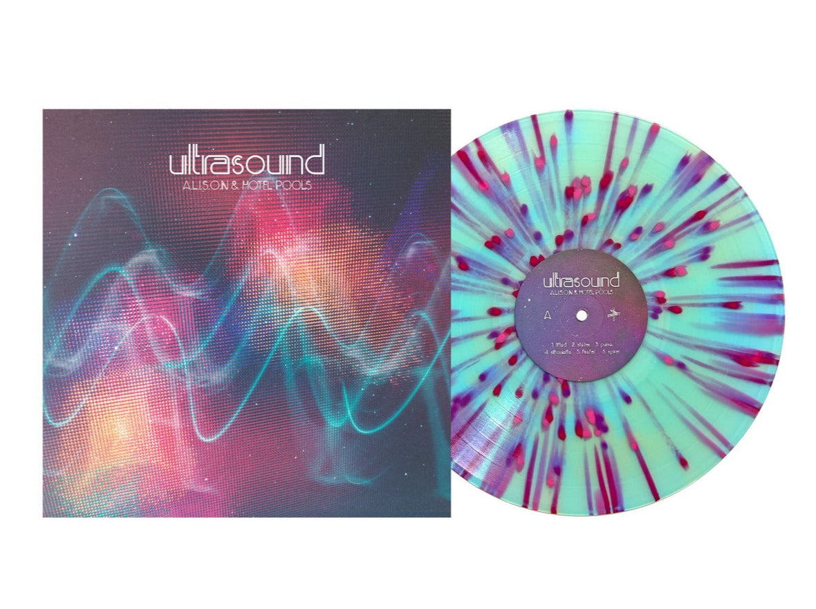 Blue Vinyl With Purple Splatter
