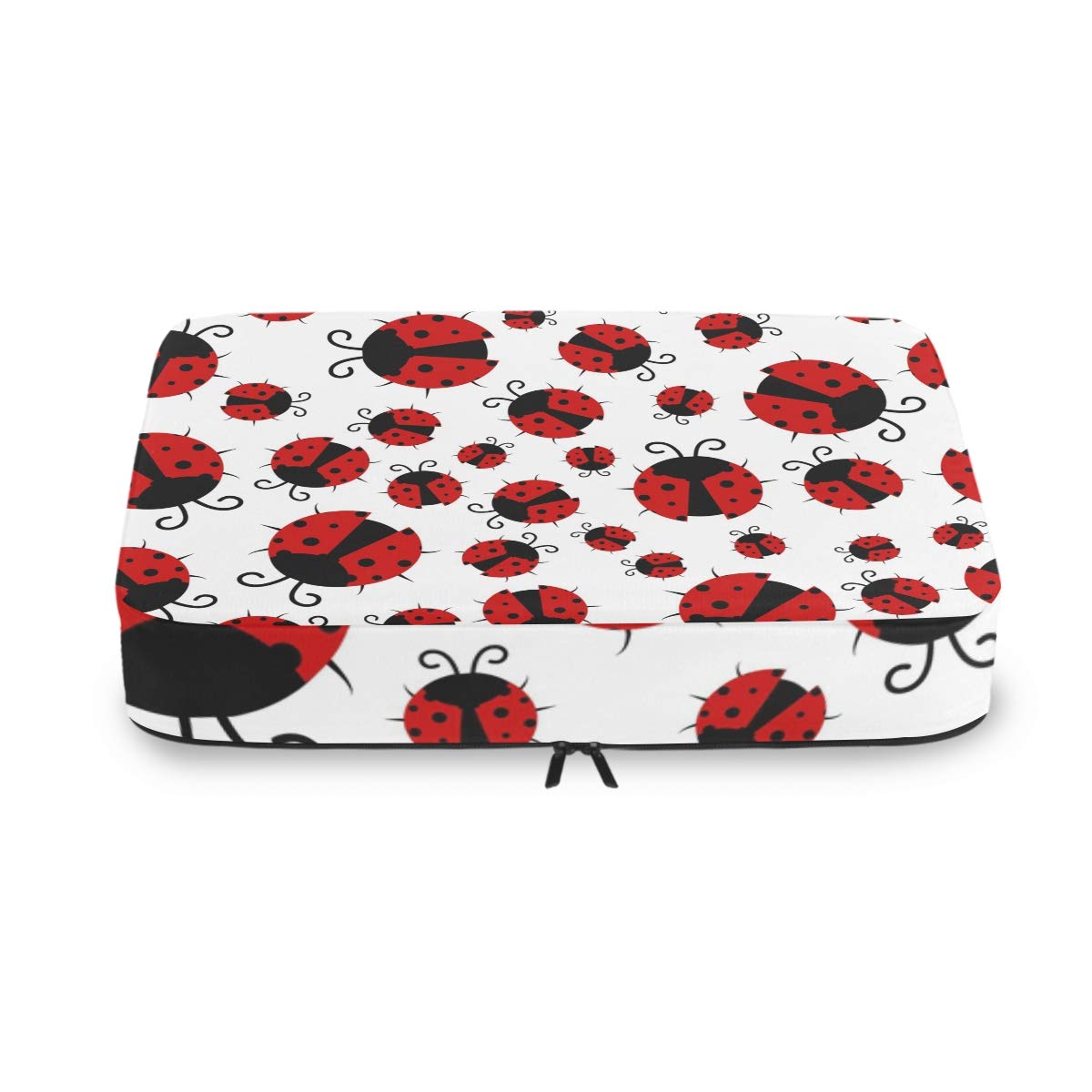 4-Piece Ladybugs Print Packing Cubes Set - Travel Luggage Organizers with Mesh Storage Bags for Suitcases | Perfect for Vacation, Business Trips & Weekend Getaways