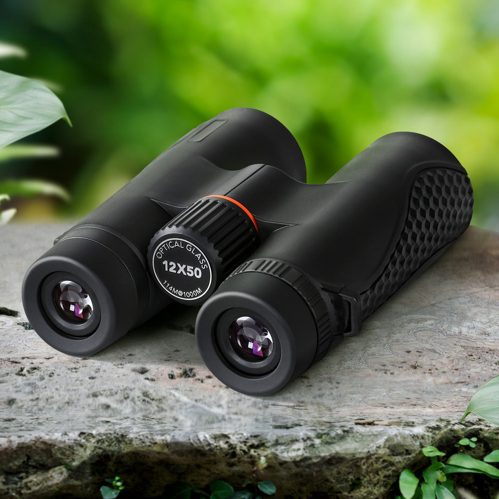 12X50 HD Zoom Binoculars for Adults - High Power Optical Telescope for Bird Watching, Hunting, Camping & Live Concerts | Portable & Lightweight Outdoor Gear