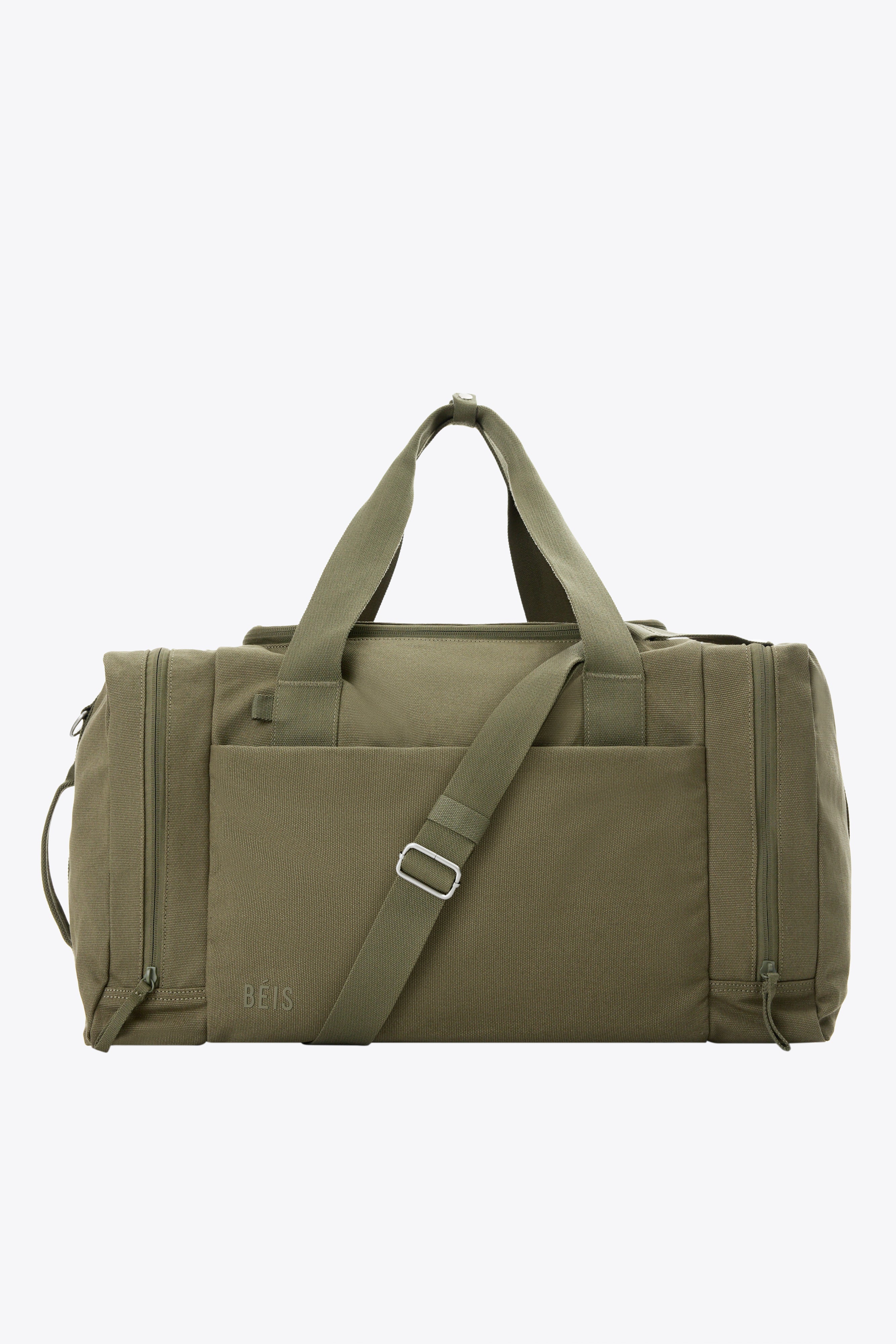 Premium Olive Utility Duffle Bag - Waterproof Travel Duffel for Gym, Camping & Weekend Getaways | Durable & Spacious Carry-On Luggage